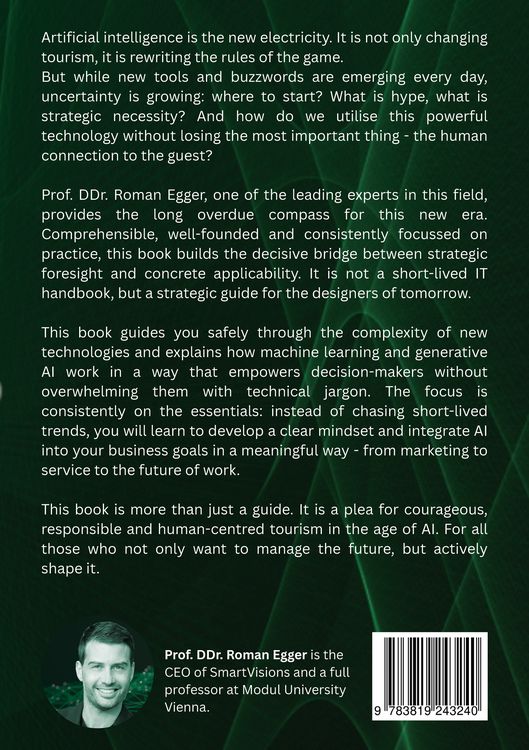 Produktbild: The transformative power of artificial intelligence: A strategic guide for tourism