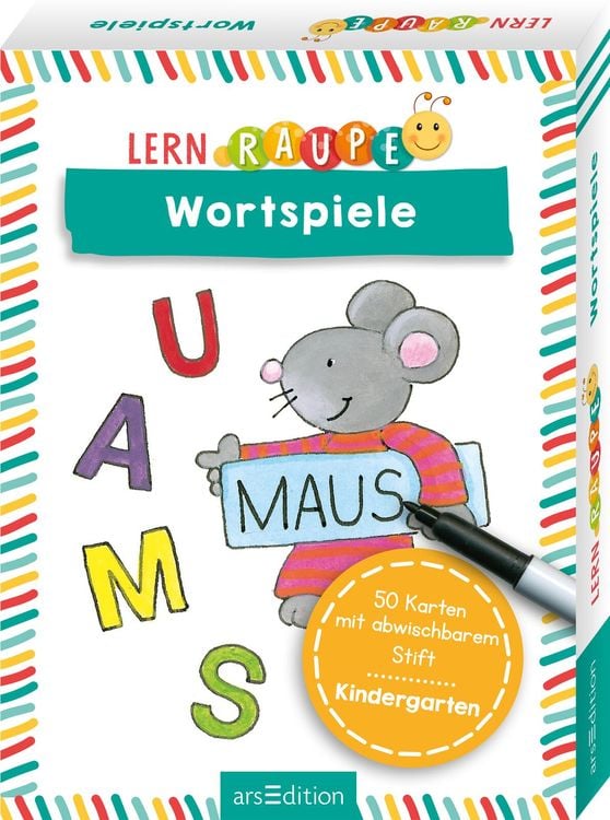 Produktbild: Lernraupe &ndash; Wortspiele