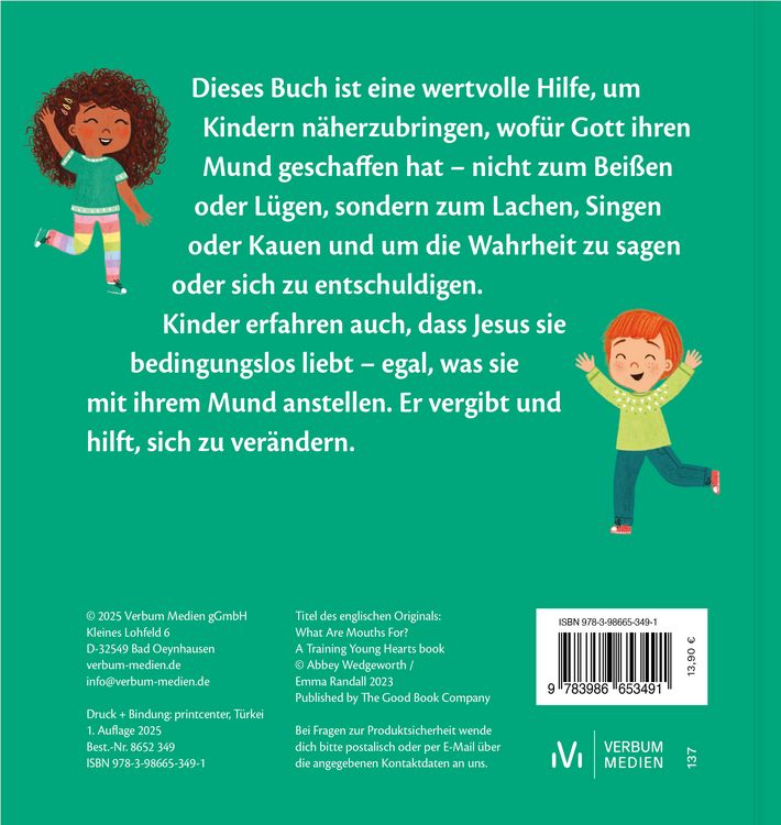 Produktbild: Wozu ist mein Mund da?