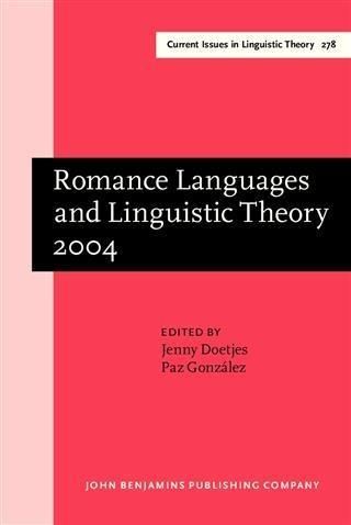 Produktbild: Romance Languages and Linguistic Theory 2004