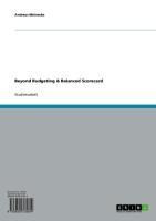 Produktbild: Beyond Budgeting & Balanced Scorecard