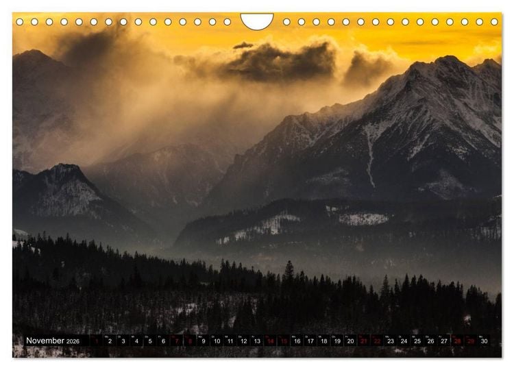 Produktbild: Berge. Polen (Wandkalender 2026 DIN A4 quer), CALVENDO Monatskalender
