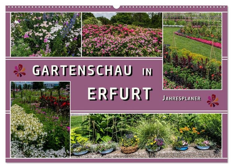 Produktbild: Gartenschau in Erfurt (Wandkalender 2026 DIN A2 quer), CALVENDO Monatskalender