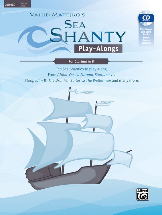 Produktbild: Sea Shanty Play-Alongs for Clarinet in Bb