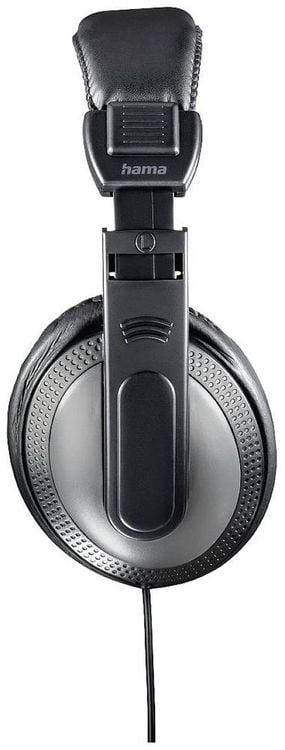 Produktbild: Hama ShellTV TV Over Ear Kopfhörer kabelgebunden Stereo Dunkelgrau, Schwarz