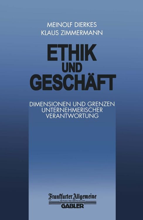 Produktbild: Ethik und Gesch&auml;ft