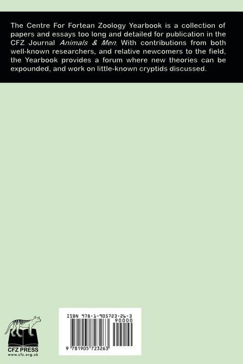 Produktbild: Centre for Fortean Zoology Yearbook 2003