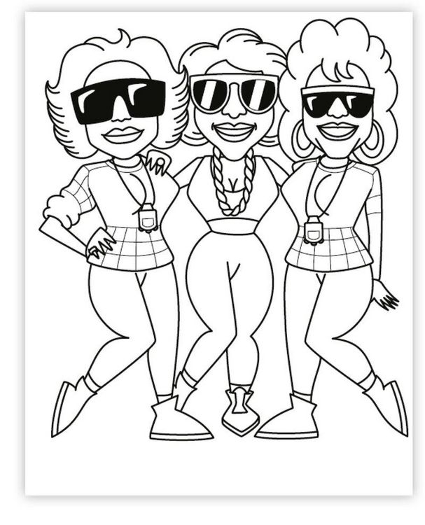 Produktbild: Hip Hop Coloring Book