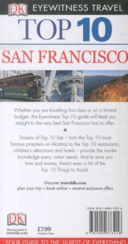 Produktbild: Eyewitness Top 10 Travel Guide: San Francisco