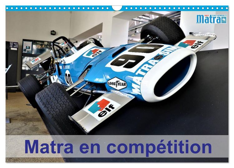 Produktbild: Matra en comp&eacute;tition (Calendrier mural 2026 DIN A3 vertical), CALVENDO calendrier mensuel
