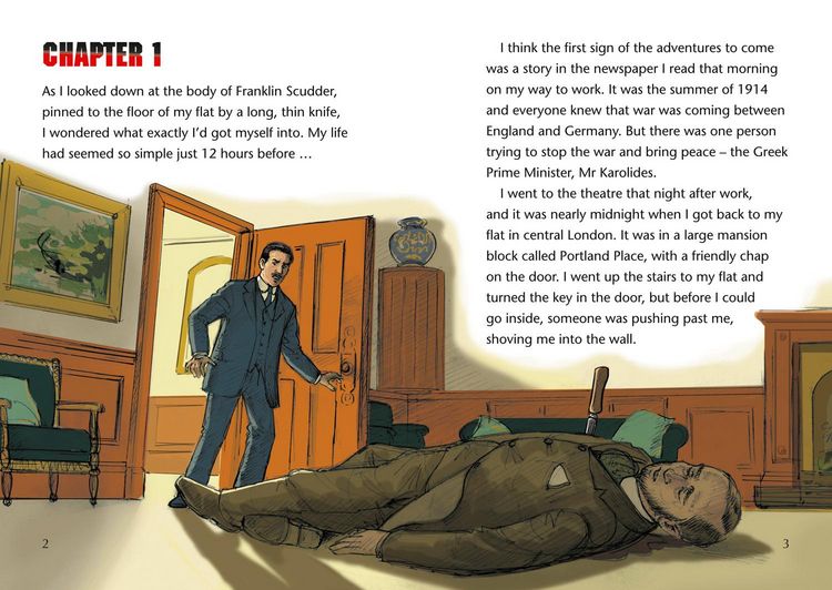 Produktbild: Collins Big Cat - The 39 Steps