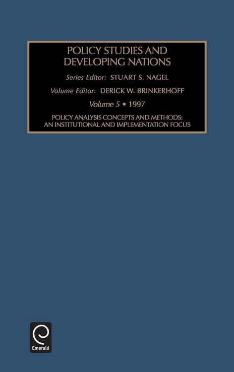 Produktbild: Policy studies in developing nations