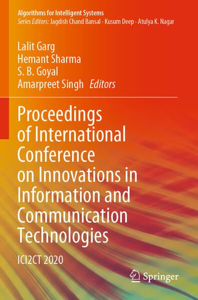 Produktbild: Proceedings of International Conference on Innovations in Information and Communication Technologies