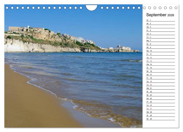 Produktbild: Apulien (Wandkalender 2026 DIN A4 quer), CALVENDO Monatskalender