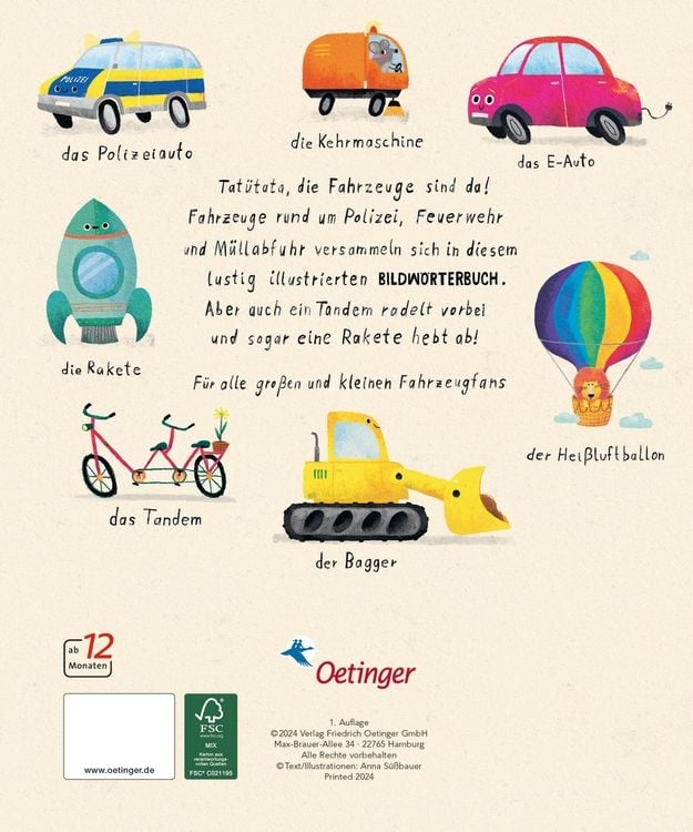 Produktbild: Meine ersten Fahrzeuge