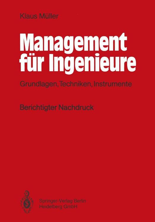 Produktbild: Management f&uuml;r Ingenieure
