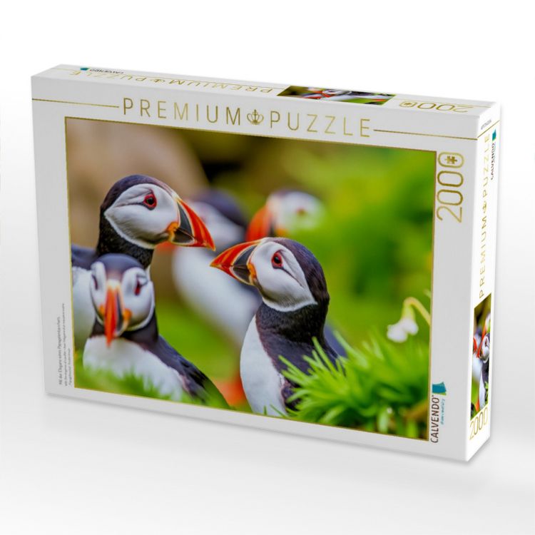 Produktbild: CALVENDO Puzzle Mit der Eleganz eines Papageientauchers. | 2000 Teile Lege-Gr&ouml;&szlig;e 90x67cm Foto-Puzzle f&uuml;r gl&uuml;ckliche Stunden