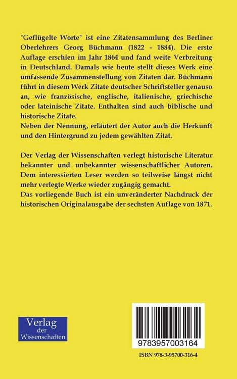 Produktbild: Gefl&uuml;gelte Worte