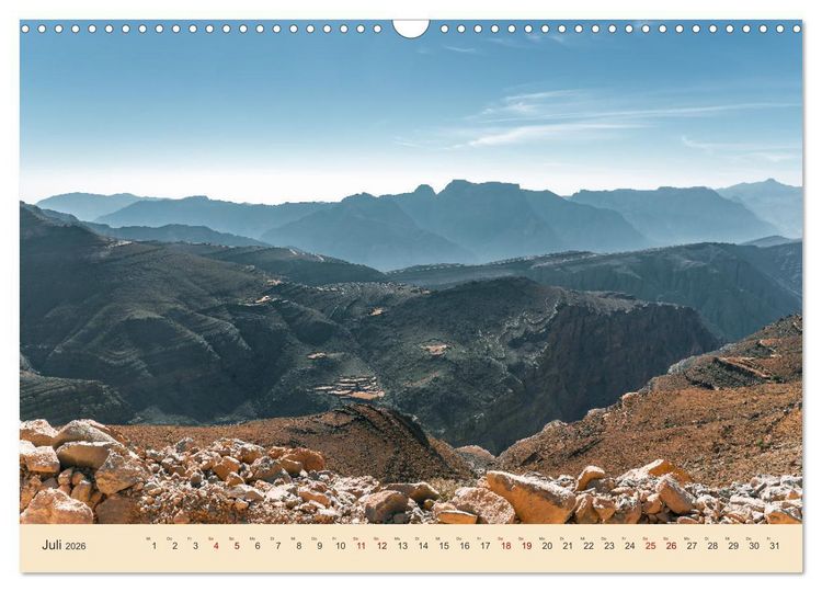 Produktbild: Musandam - Die omanische Exklave im geheimnisvollen Orient (Wandkalender 2026 DIN A3 quer), CALVENDO Monatskalender