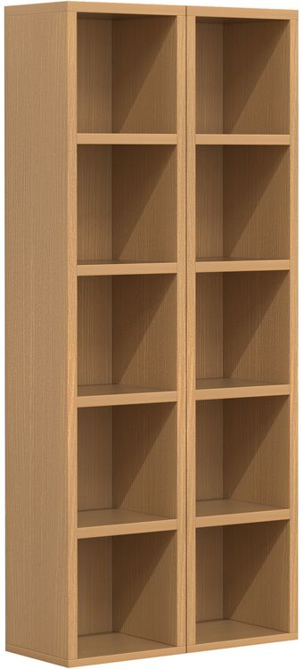 Produktbild: Holz CD DVD Stand Aufbewahrung Deko Regal Megosa S