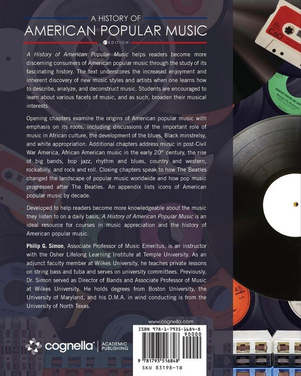 Produktbild: A History of American Popular Music