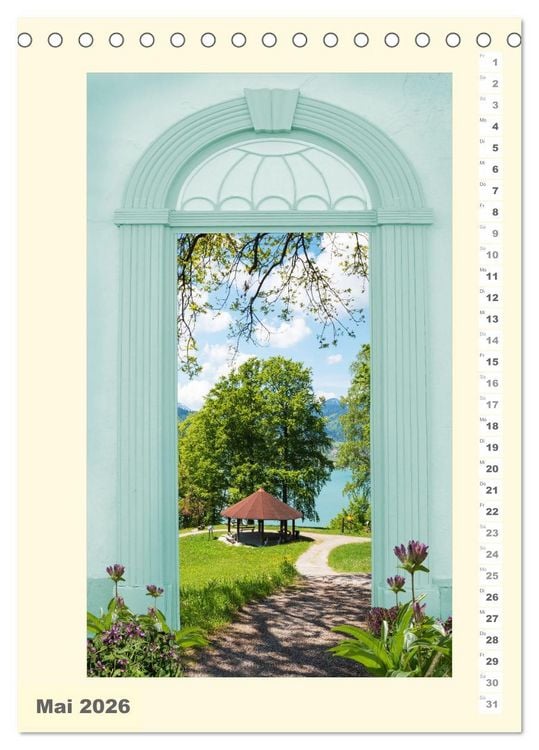 Produktbild: Das Tor zur Natur 2026 (Tischkalender 2026 DIN A5 hoch), CALVENDO Monatskalender