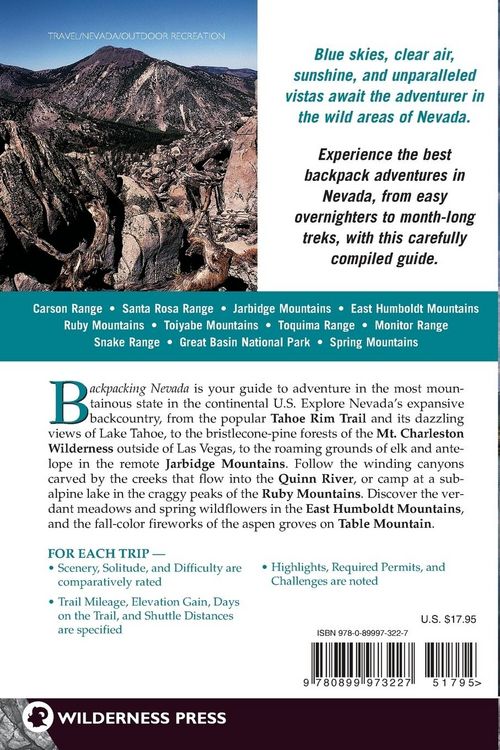 Produktbild: Backpacking Nevada