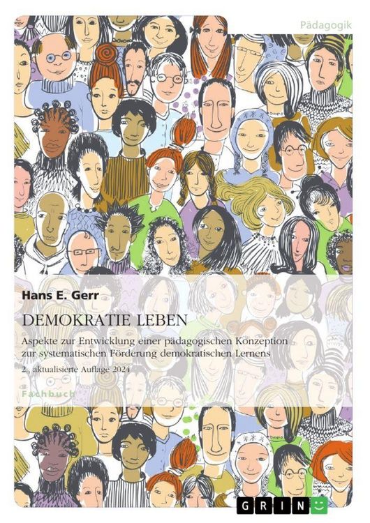 Produktbild: DEMOKRATIE LEBEN. Aspekte zur Entwicklung einer p&auml;dagogischen Konzeption zur systematischen F&ouml;rderung demokratischen Lernens
