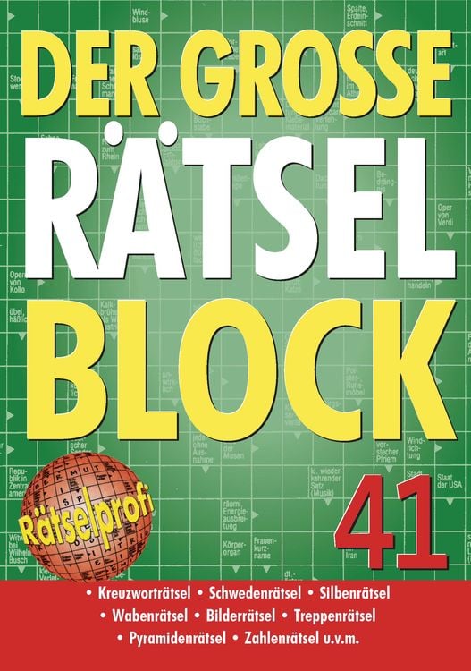 Bild vom Artikel Der große Rätselblock Band 41 vom Autor 