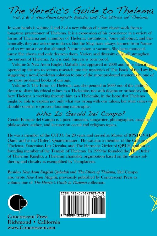 Produktbild: The Heretic's Guide to Thelema Volume 2 & 3