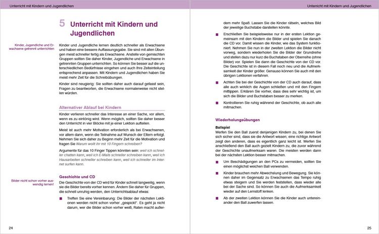 Produktbild: Das Tastaturschreiben mit 10 Fingern in 5 Stunden - Trainerleitfaden mit Audio