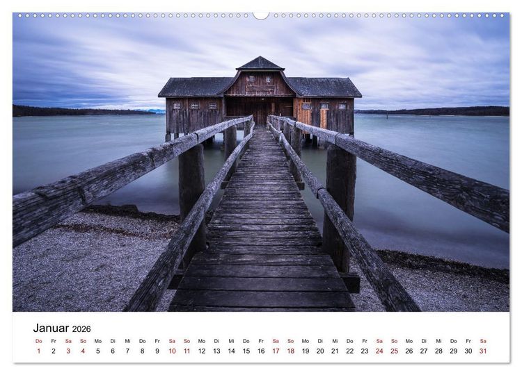 Produktbild: Naturwelten in Deutschland - Von Norden bis S&uuml;den (Wandkalender 2026 DIN A2 quer), CALVENDO Monatskalender