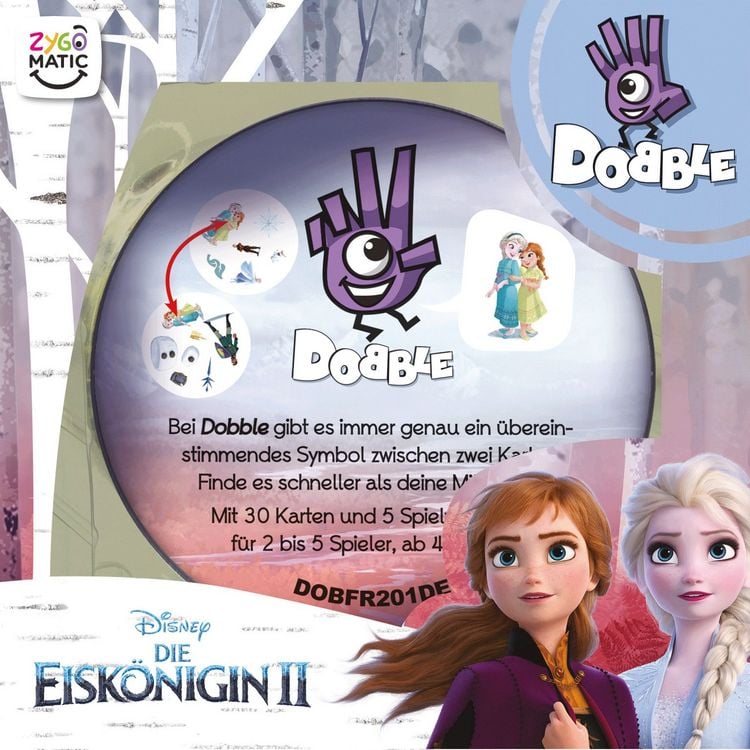 Produktbild: Dobble Disney Frozen II (Spiel)