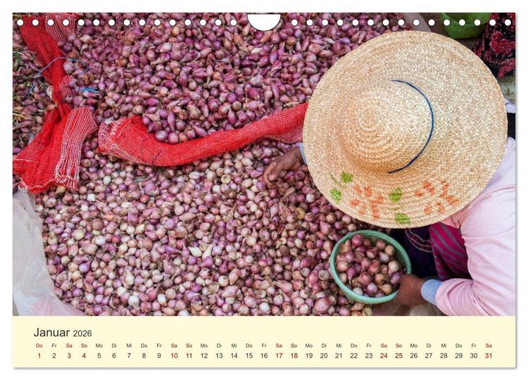 Produktbild: Leben in Myanmar (Wandkalender 2026 DIN A4 quer), CALVENDO Monatskalender