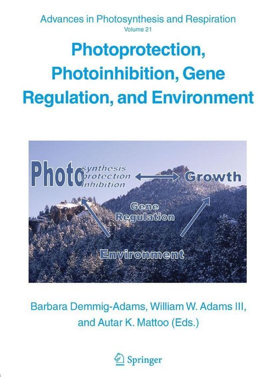 Produktbild: Photoprotection, Photoinhibition, Gene Regulation, and Environment