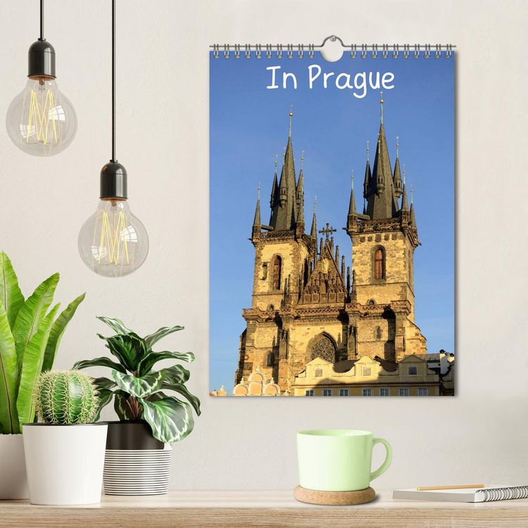 Produktbild: In Prague (Wall Calendar 2026 DIN A4 portrait), CALVENDO 12 Month Wall Calendar