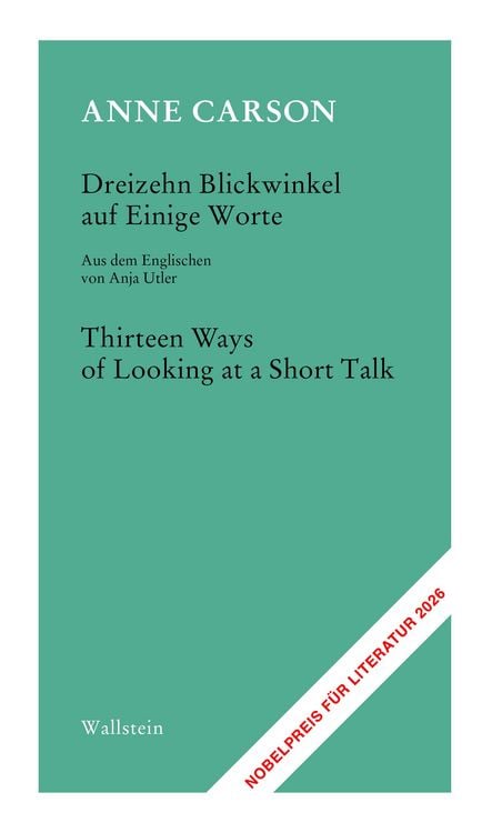Produktbild: Dreizehn Blickwinkel auf Einige Worte / Thirteen Ways of Looking at a Short Talk