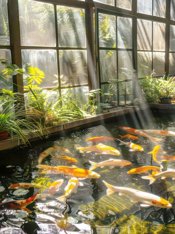 Produktbild: CALVENDO Puzzle Koi | 1000 Teile Lege-Gr&ouml;&szlig;e 64x48cm Foto-Puzzle f&uuml;r gl&uuml;ckliche Stunden