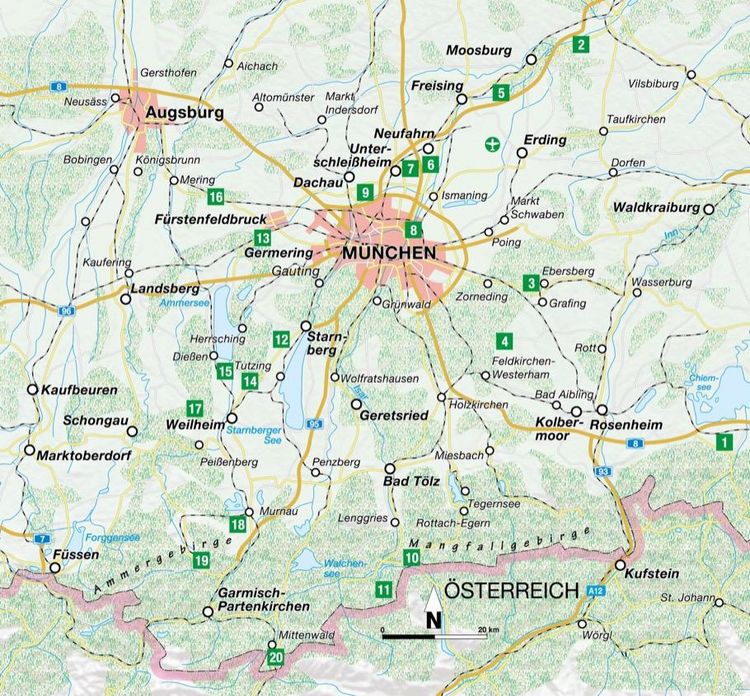 Produktbild: Durch Naturwiesen und Auw&auml;lder in Oberbayern