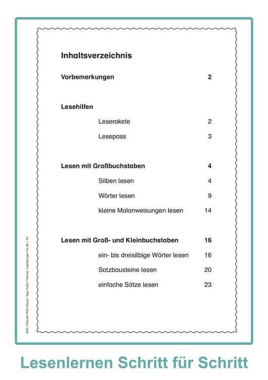 Produktbild: Lese&uuml;bungen f&uuml;r die 1. Klasse