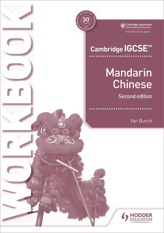 Produktbild: Cambridge IGCSE Mandarin Workbook Second Edition