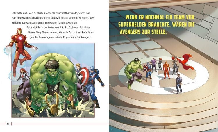 Produktbild: Marvel Avengers: Superhelden-Geschichten zum Vorlesen