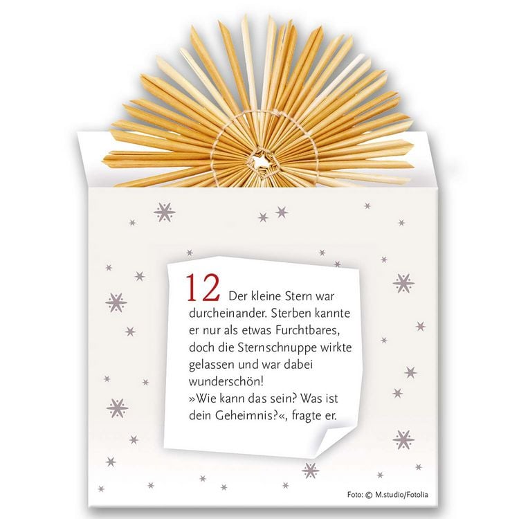 Produktbild: Der Strohsterne-Adventskalender