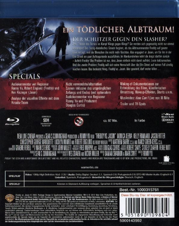 Produktbild: Freddy vs. Jason