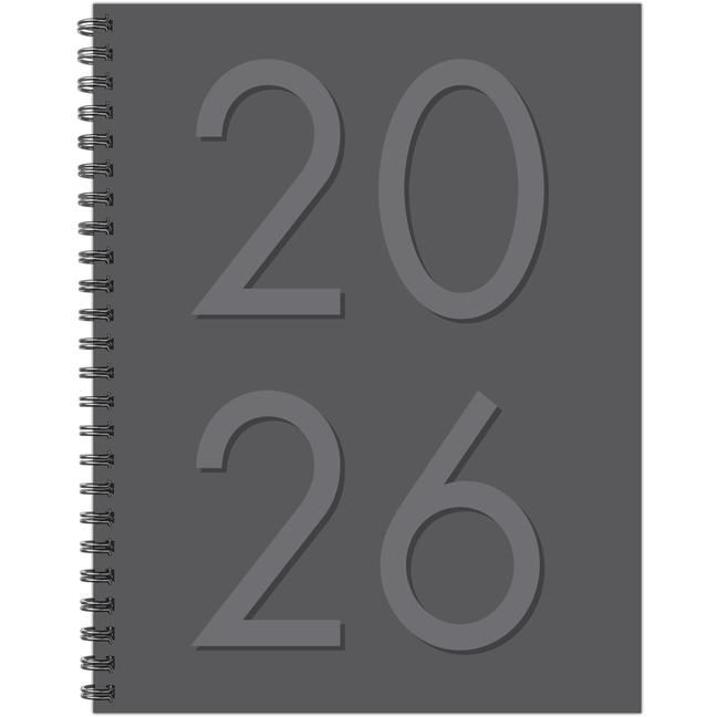 Produktbild: Charcoal 2026 8.5 X 11 Weekly Monthly Softcover Planner