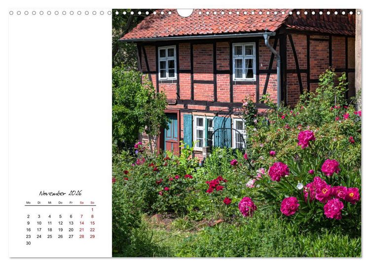 Produktbild: Fachwerkstadt Hornburg (Wandkalender 2026 DIN A3 quer), CALVENDO Monatskalender