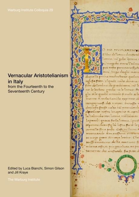 Produktbild: Vernacular Aristotelianism in Italy from the Fourteenth to the Seventeenth Century