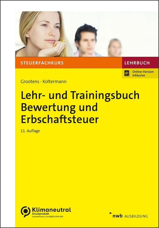 Produktbild: Lehr- und Trainingsbuch Bewertung und Erbschaftsteuer