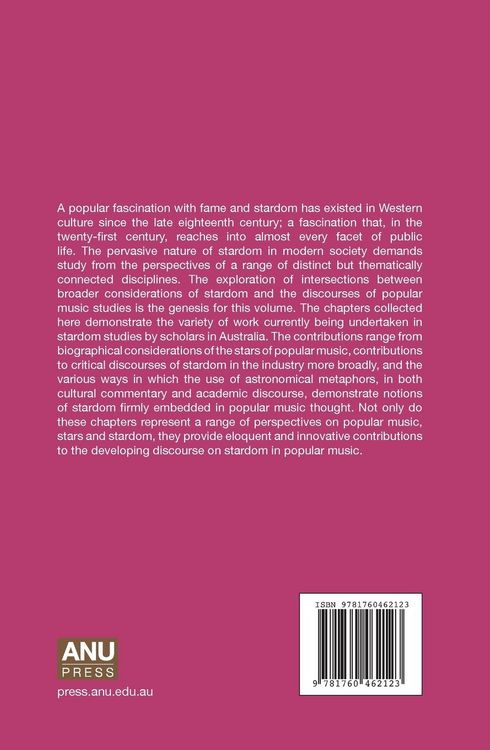 Produktbild: Popular Music, Stars and Stardom