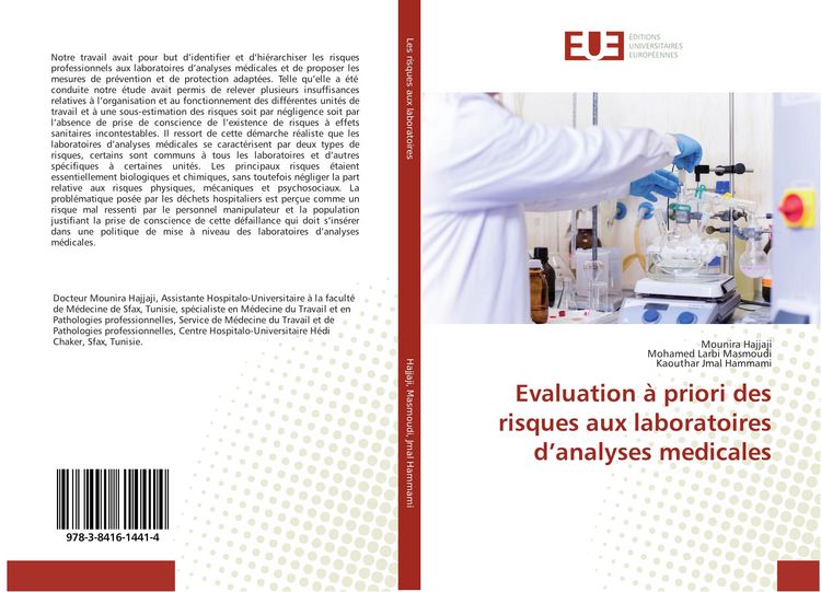Produktbild: Evaluation &agrave; priori des risques aux laboratoires d'analyses medicales